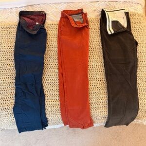 Grab bag Men's Pants - Navy, Rust, and Brown